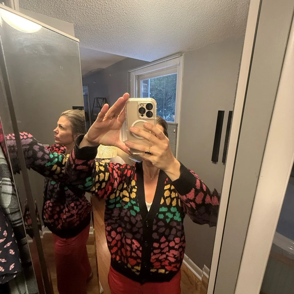 FARM Rio Multicolor Button-Up Cardigan - Picture 7 of 7